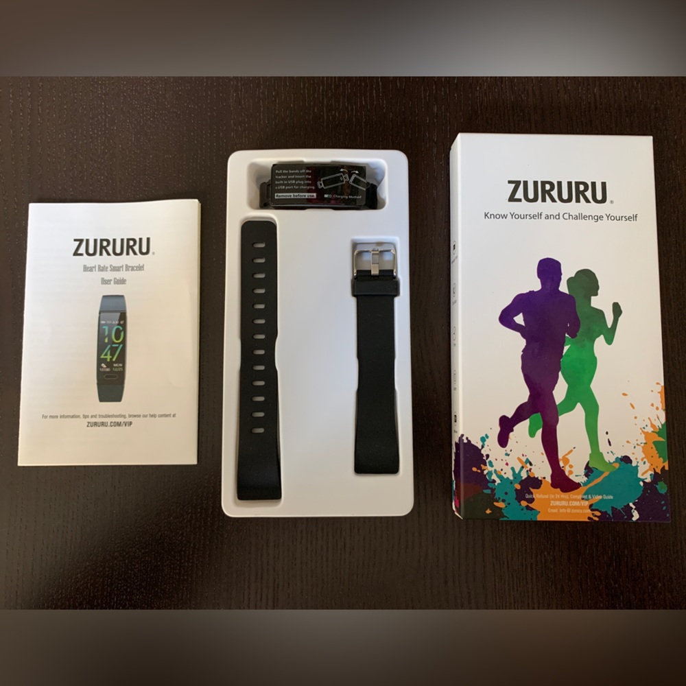 NWT! ZURURU Fitness Tracker (Black)